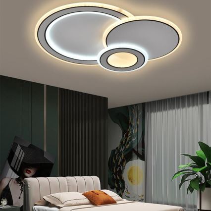 LED prigušiva plafonska svetiljka LED/40W/230V 3000-6500K + daljinski upravljač