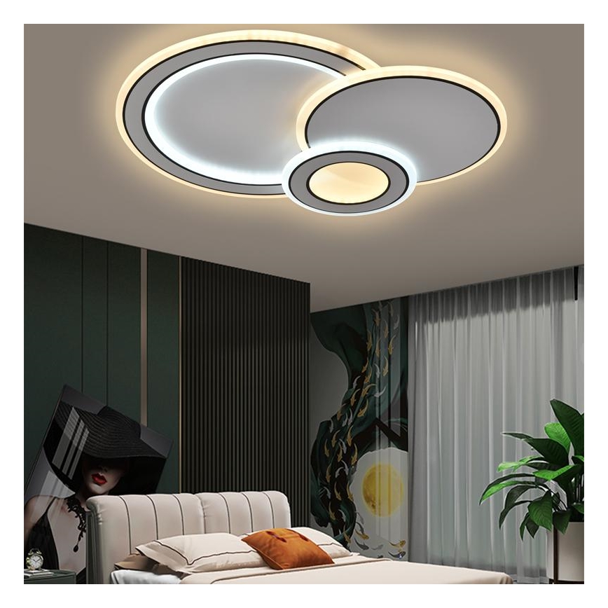 LED prigušiva plafonska svetiljka LED/40W/230V 3000-6500K + daljinski upravljač
