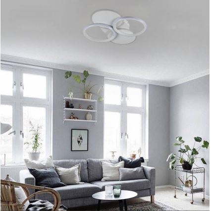 LED prigušiva plafonska svetiljka LED/70W/230V 3000-6500K + daljinski upravljač