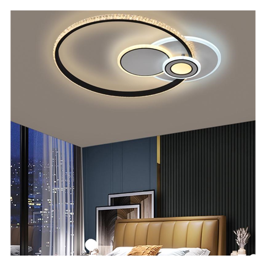 Prigušiva LED plafonska svetiljka 80W/230V 3000-6500K + daljinski upravljač