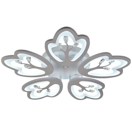 LED prigušiva plafonski luster LED/80W/230V 3000-6500K + daljinski upravljač