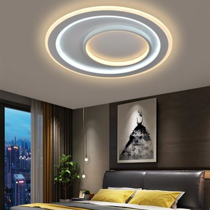 LED prigušiva stropna svetiljka LED/85W/230V 3000-6500K + daljinski upravljač