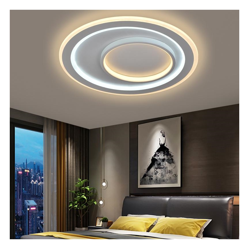 LED prigušiva stropna svetiljka LED/85W/230V 3000-6500K + daljinski upravljač