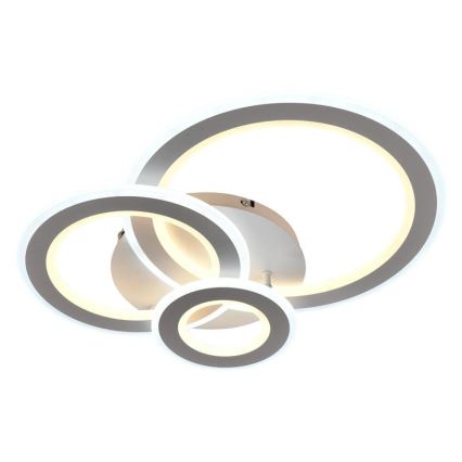 LED prigušiva prislonjena plafonska lampa LED/90W/230V 3000-6500K + daljinski upravljač