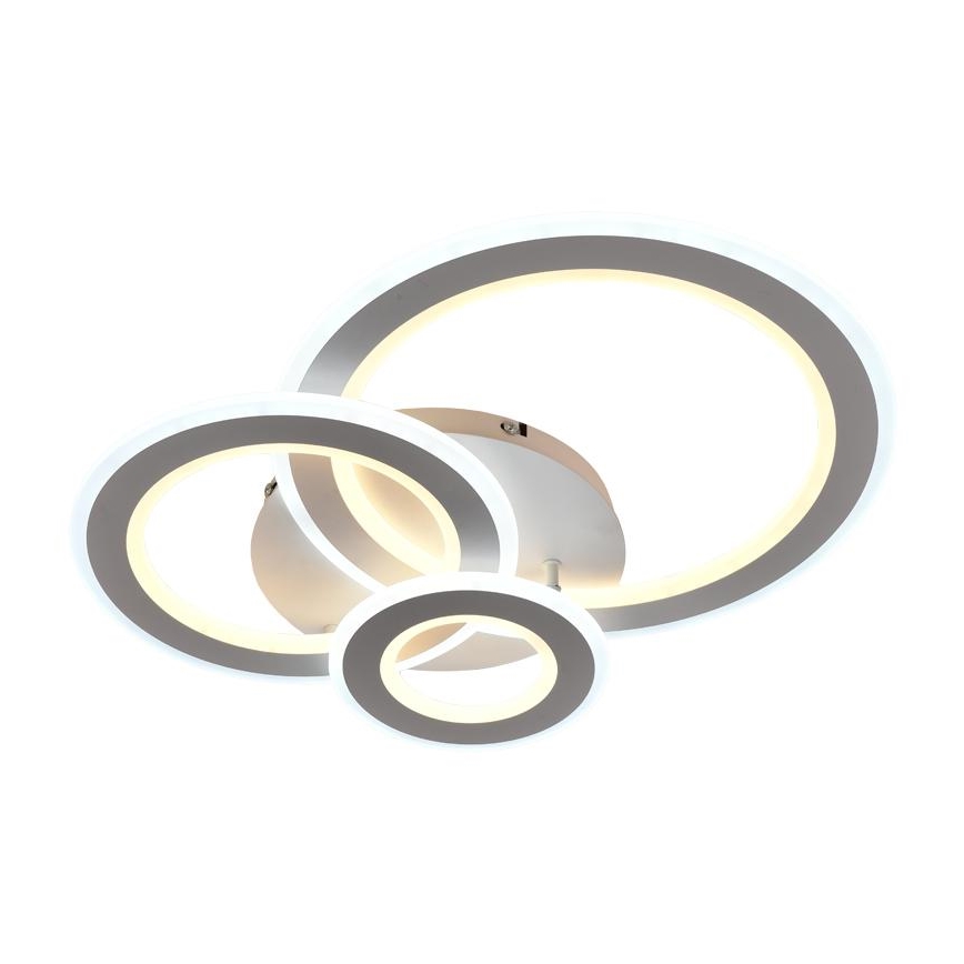 LED prigušiva prislonjena plafonska lampa LED/90W/230V 3000-6500K + daljinski upravljač