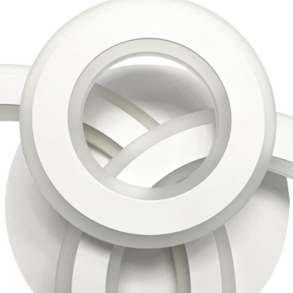 LED prigušiva prislonjena plafonska lampa LED/90W/230V 3000-6500K + daljinski upravljač