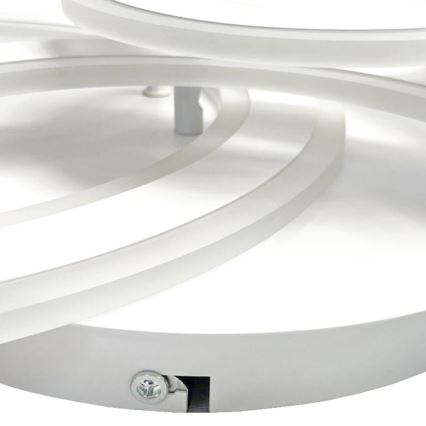 LED prigušiva prislonjena plafonska lampa LED/90W/230V 3000-6500K + daljinski upravljač