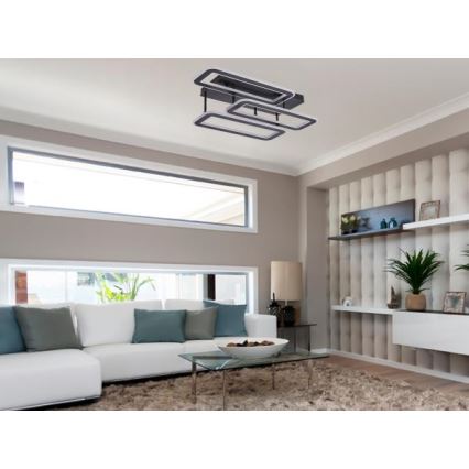 LED prigušiva plafonska svetiljka LED/90W/230V 3000-6500K + daljinski upravljač