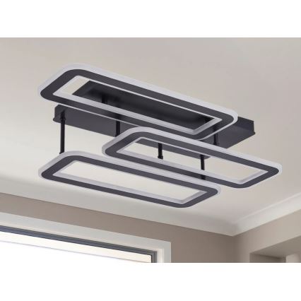 LED prigušiva plafonska svetiljka LED/90W/230V 3000-6500K + daljinski upravljač
