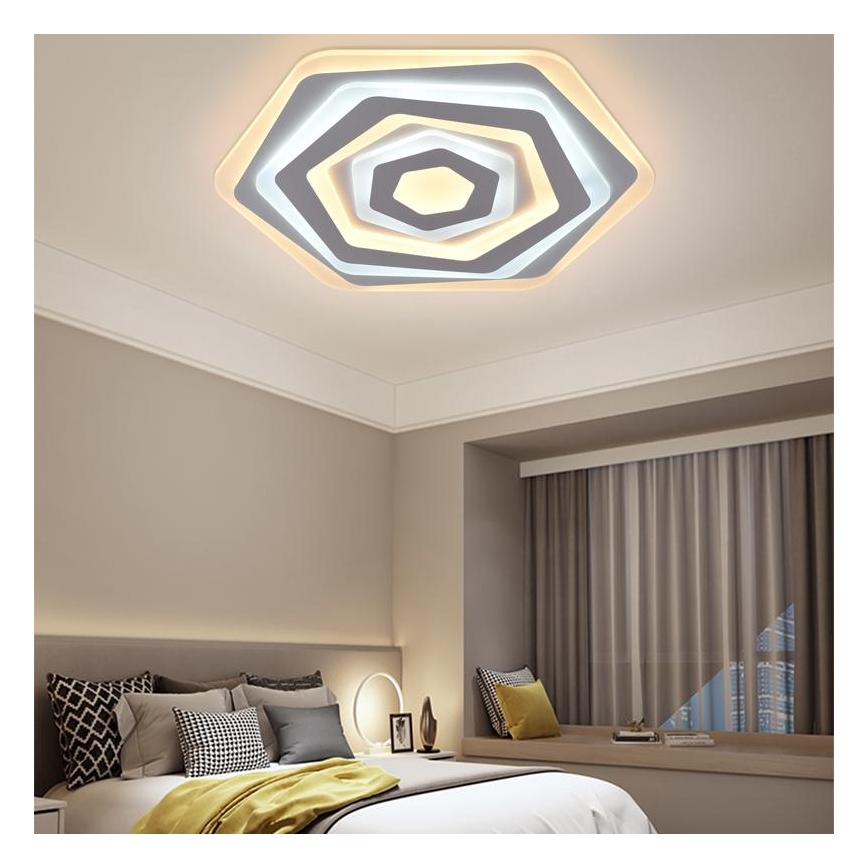 Prigušiva LED plafonska svetiljka 95W/230V 3000-6500K + daljinski upravljač