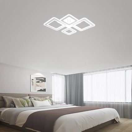 LED prigušiva plafonska svetiljka LED/95W/230V 3000-6500K + daljinski upravljač