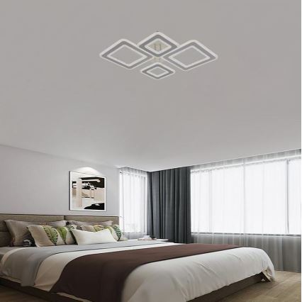 LED prigušiva plafonska svetiljka LED/95W/230V 3000-6500K + daljinski upravljač