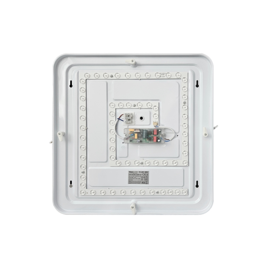 LED prigušiva plafonska svetiljka NERIS LED/36W/230V 2700-6500K 43x43 cm + daljinski upravljač