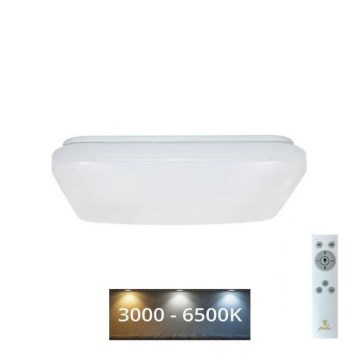 LED prigušiva plafonska svetiljka OPAL LED/36W/230V 3000-6500K + daljinski upravljač