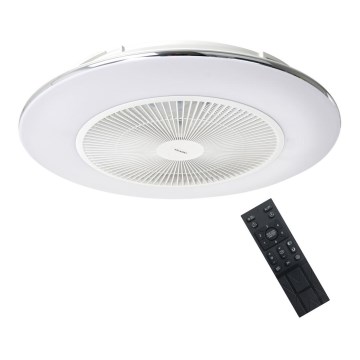 LED prigušiva plafonska svetiljka sa ventilatorom ARIA LED/38W/230V 3000-6000K bela + daljinski upravljač