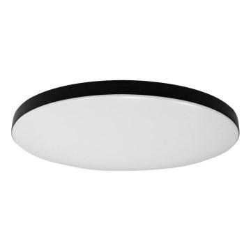 LED prigušiva plafonska svetiljka SIENA LED/80W/230V 3000-6000K prečnik 75 cm crna + daljinski upravljač