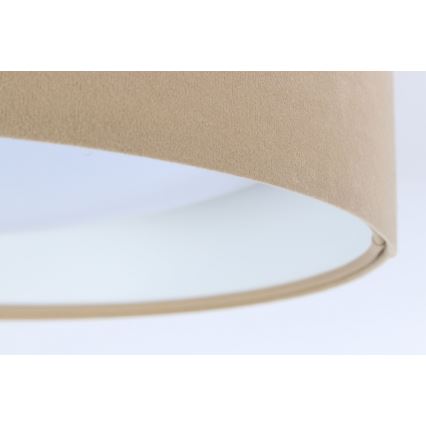 LED prigušiva plafonska lampa SMART GALAXY LED/24W/230V prečnika 44 cm bež/bela 3000-6500K + daljinski upravljač
