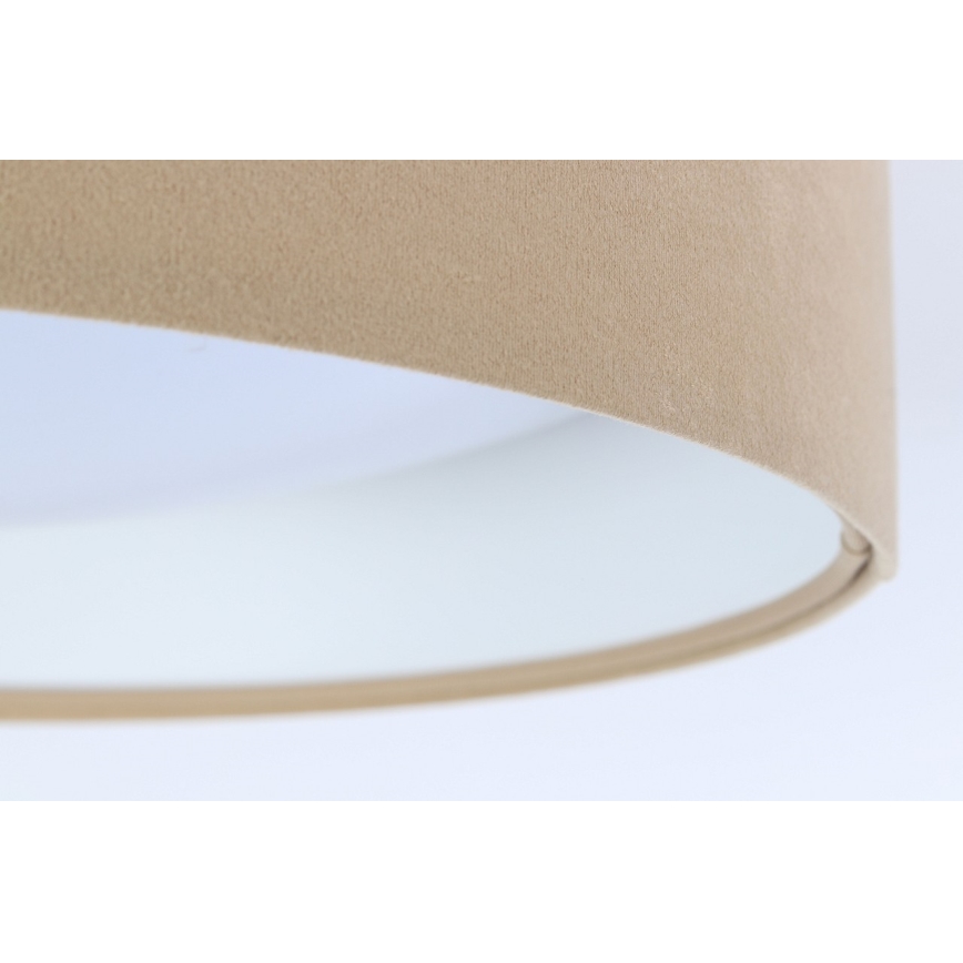 LED prigušiva plafonska lampa SMART GALAXY LED/24W/230V prečnika 44 cm bež/bela 3000-6500K + daljinski upravljač