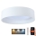 LED prigušiva plafonska svetiljka SMART GALAXY LED/36W/230V pr. 55 cm 2700-6500K Wi-Fi Tuya bela + daljinski upravljač