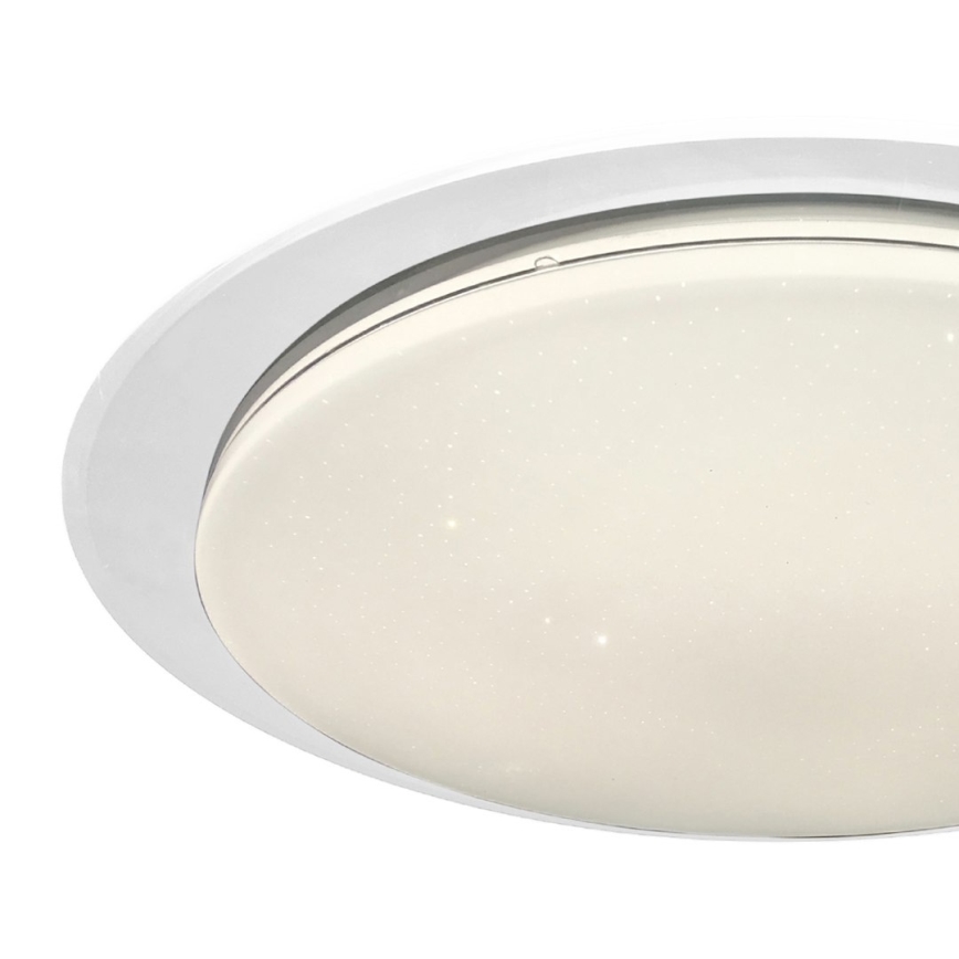 LED prigušiva plafonska lampa SONIC LED/35W/230V 3000-6000K prečnik 45 cm bela + daljinski upravljač