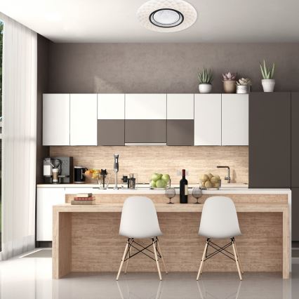 LED prigušiva plafonska lampa TOKYO LED/48W/230V + daljinski upravljač