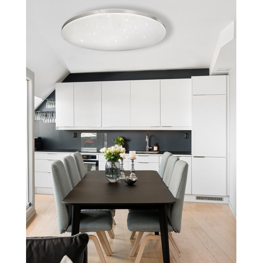LED stropno svetlo VENTA prigušiva LED/60W/230V 2700-6500K prečnik 58 cm + daljinski upravljač