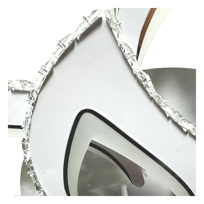 LED prigušiva plafonski luster LED/100W/230V 3000-6500K + daljinski upravljač