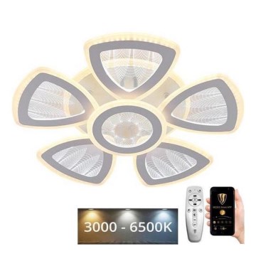 LED prigušiva plafonski luster LED/145W/230V 3000-6500K + daljinski upravljač