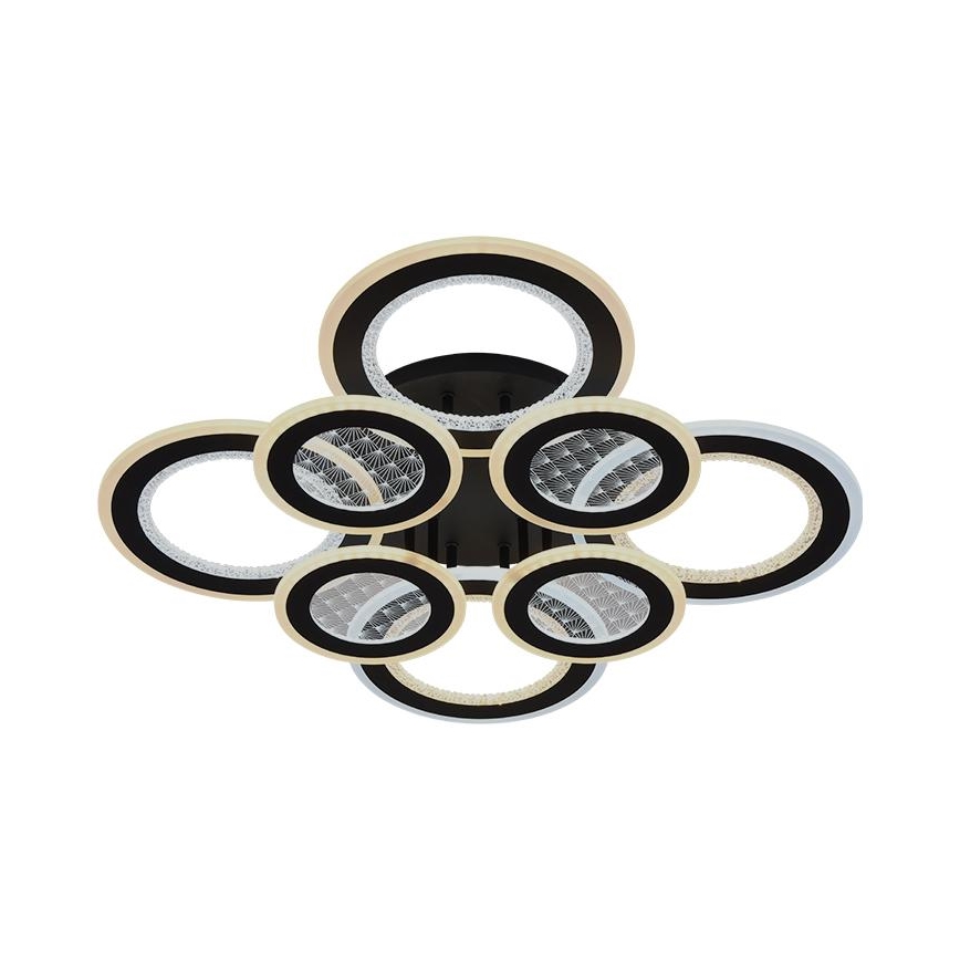 LED prigušiva plafonski luster LED/200W/230V 3000-6500K + daljinski upravljač