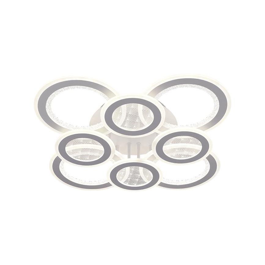LED prigušiva plafonski luster LED/200W/230V 3000-6500K + daljinski upravljač