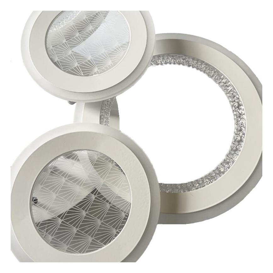 LED prigušiva plafonski luster LED/200W/230V 3000-6500K + daljinski upravljač