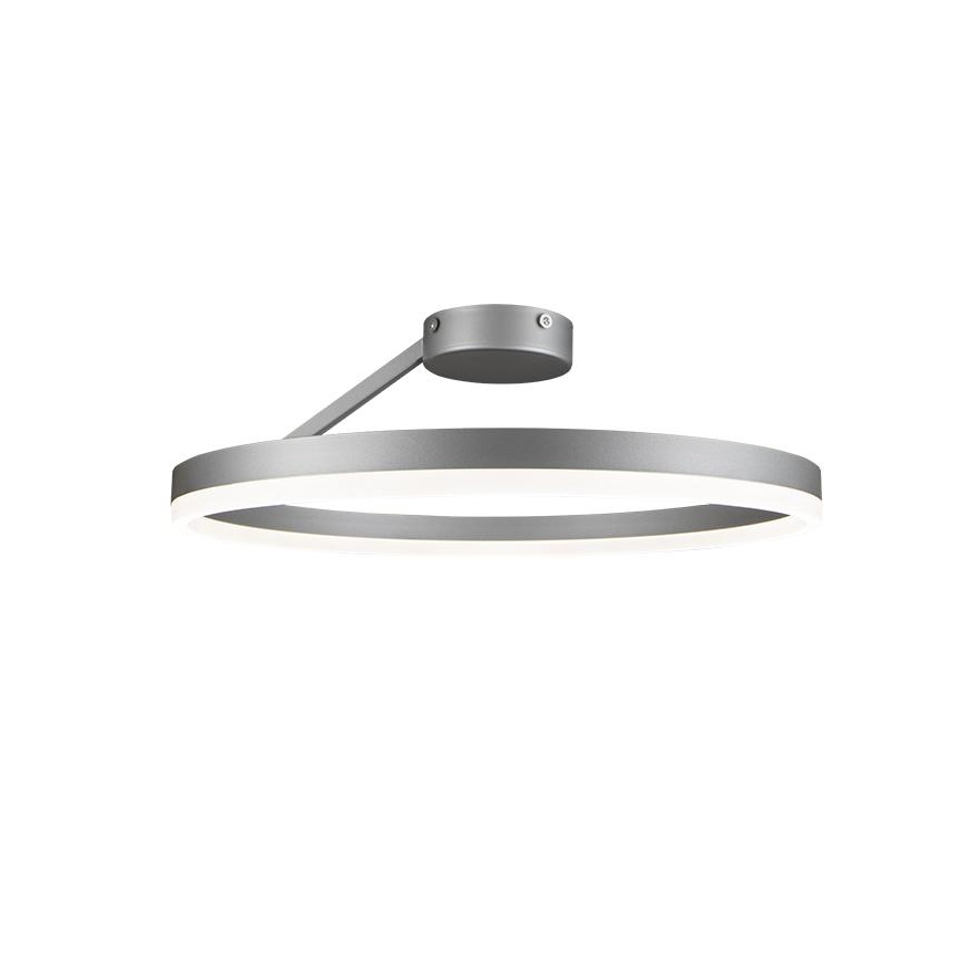 LED prigušiva plafonska svetiljka LED/40W/230V 3000-6500K mat hrom + daljinsko upravljanje