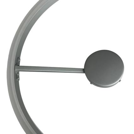 LED prigušiva plafonska svetiljka LED/40W/230V 3000-6500K mat hrom + daljinsko upravljanje