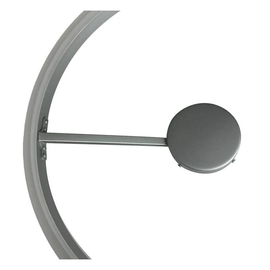 LED prigušiva plafonska svetiljka LED/40W/230V 3000-6500K mat hrom + daljinsko upravljanje