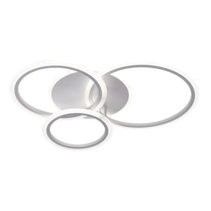 LED prigušiva plafonska svetiljka za površinsku montažu LED/40W/230V 3000-6500K bela + daljinski upravljač