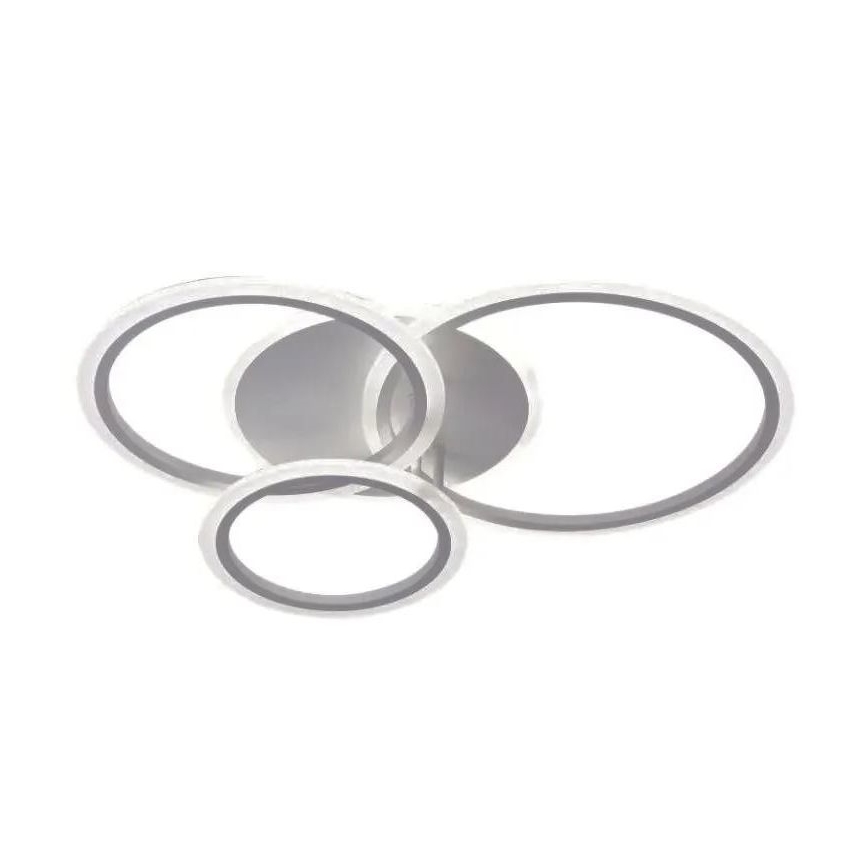 LED prigušiva plafonska svetiljka za površinsku montažu LED/40W/230V 3000-6500K bela + daljinski upravljač