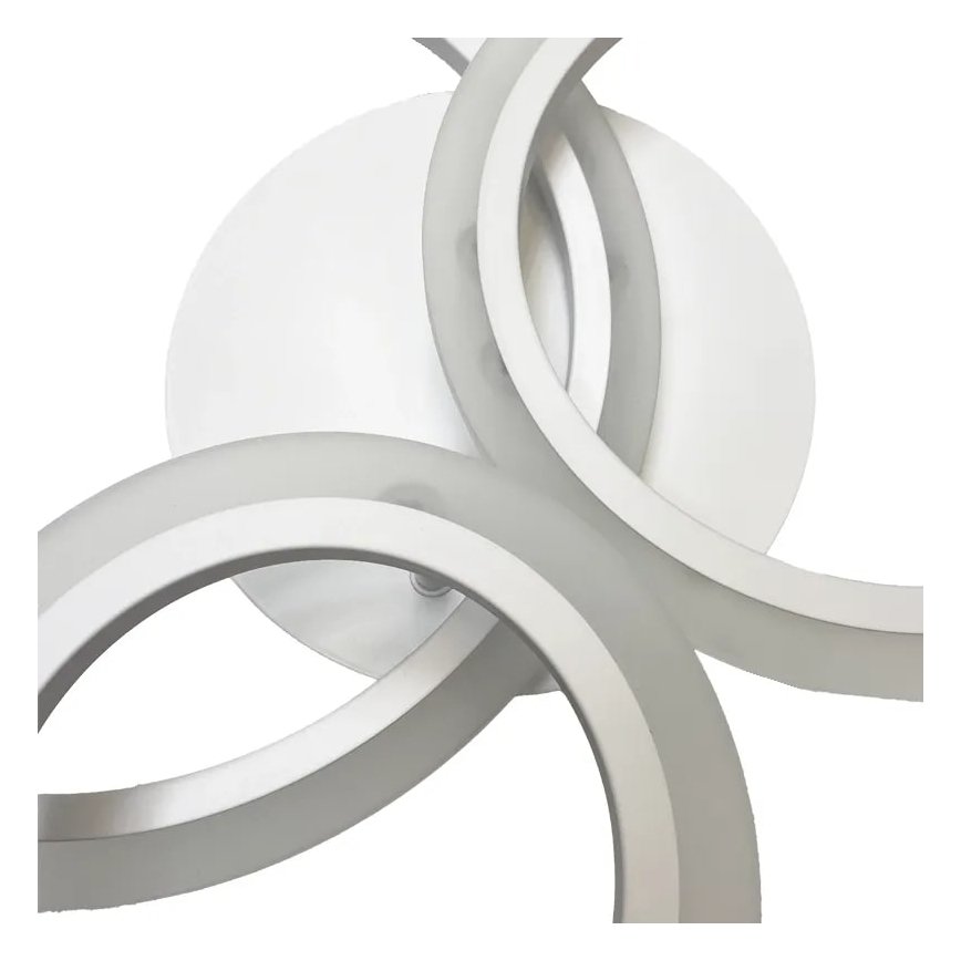 LED prigušiva plafonska svetiljka za površinsku montažu LED/40W/230V 3000-6500K bela + daljinski upravljač