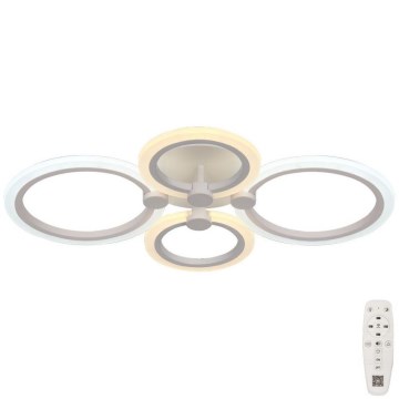 LED prigušiva plafonski luster LED/45W/230V 3000-6500K + daljinski upravljač