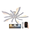LED prigušiva plafonski luster LED/55W/230V 3000-6500K + daljinski upravljač