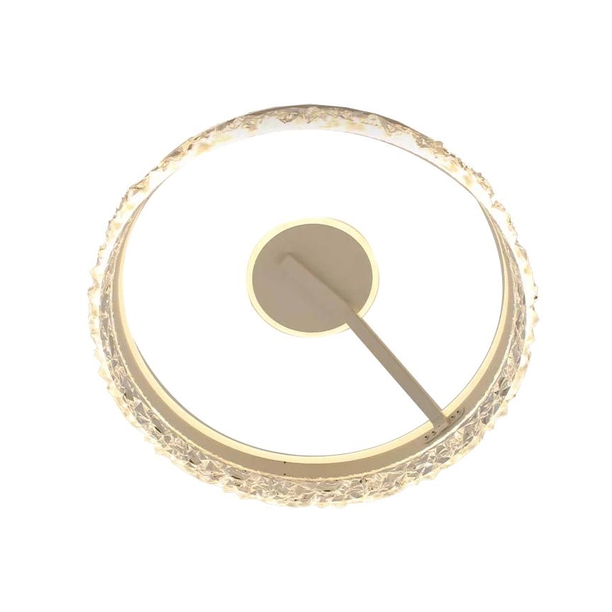 LED prigušiva plafonski luster LED/86W/230V 3000-6500K beo + daljinski upravljač