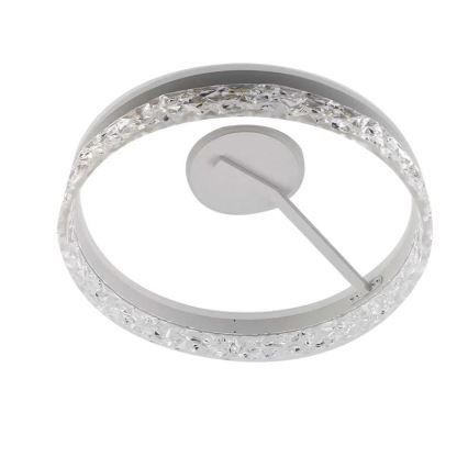 LED prigušiva plafonski luster LED/86W/230V 3000-6500K beo + daljinski upravljač