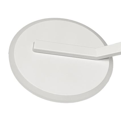 LED prigušiva plafonski luster LED/86W/230V 3000-6500K beo + daljinski upravljač