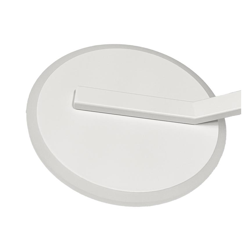 LED prigušiva plafonski luster LED/86W/230V 3000-6500K beo + daljinski upravljač