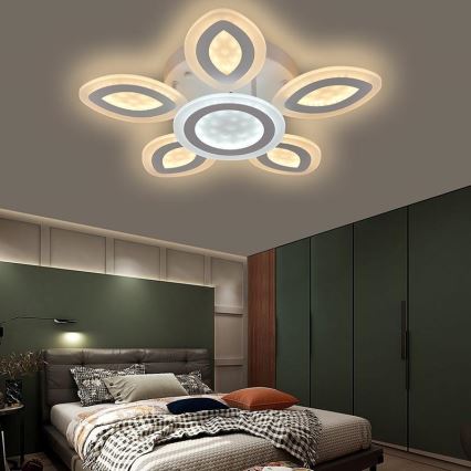 LED prigušiva plafonski luster LED/95W/230V 3000-6500K + daljinsko upravljanje