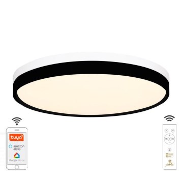 LED prigušiva plafonsko svetlo LED/48W/230V 2700-6500K Wi-Fi Tuya + daljinski upravljač