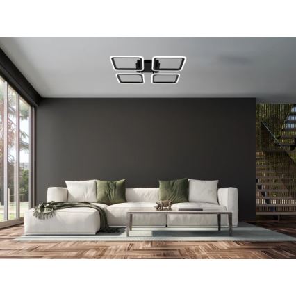 LED prigušiva plafonsko svetlo LED/95W/230V 3000-6500K + daljinski upravljač