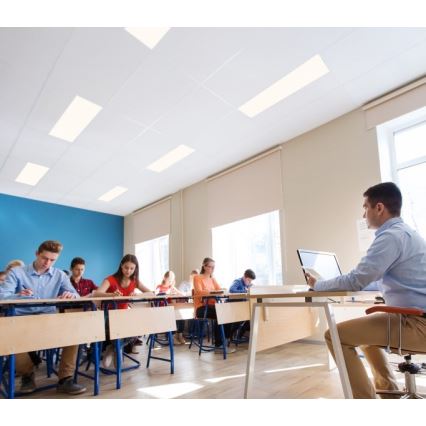 LED prigušiva ugradni panel za spušteni plafon CAPRI LED/25/36/40W/230V 3000/4000/5700K IP44 30x120 cm