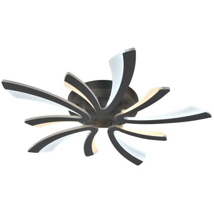 LED prigušiva plafonska lampa za površinsku montažu LED/55W/230V 3000-6500K + daljinski upravljač