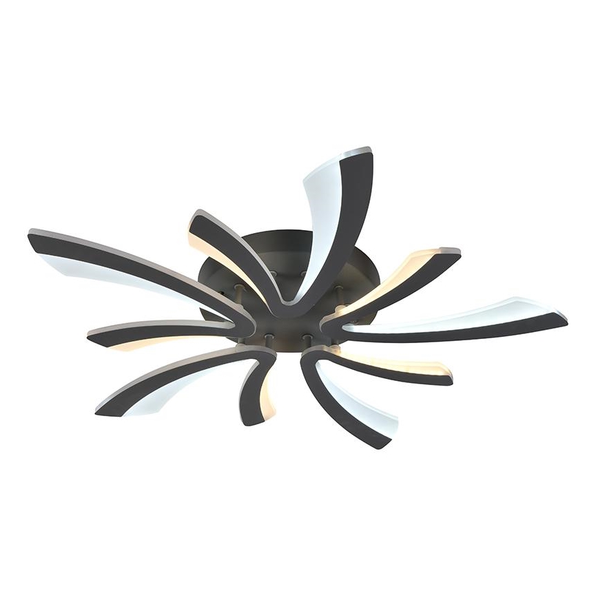 LED prigušiva plafonska lampa za površinsku montažu LED/55W/230V 3000-6500K + daljinski upravljač