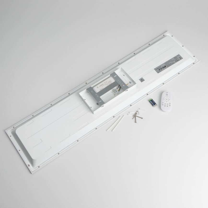 LED prigušiva površinski montiran panel LED/28W/230V 2700-6500K beo + daljinski upravljač